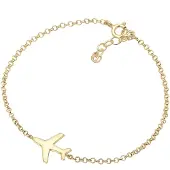 Elli Pulseira 'Flugzeug' ouro