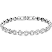 Swarovski Pulseira 'Una' prata