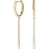 PDPaola Olga Hoops Essentials AR01-C88-U — Orecchini Placcati Oro