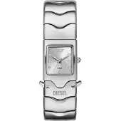 Diesel Relógios analógicos 'Closer' prata
