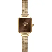 Daniel Wellington Micro Quadro Mini Evergold Amber DW00100654