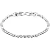 Swarovski Pulseira 'Imber' prata / transparente