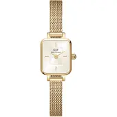 Daniel Wellington Micro Quadro Mini Evergold Champagne DW00100656