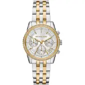 Michael Kors Relógios analógicos 'RITZ' ouro / prata