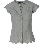 KOROSHI Blusa cinzento