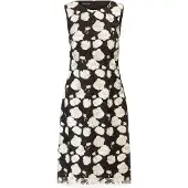Kraimod Vestido de cocktail preto / branco