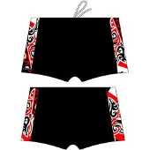 Turbo Calção De Banho Boxer Maori Skin Tattoo