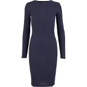 Urban Classics Vestido Longo De Manga Comprida Rib