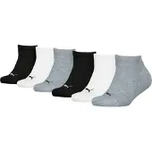 Puma Meias acinzentado / preto / branco