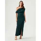 BWLDR Vestido de festa 'RHODIA' verde escuro
