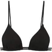 Copenhagen Studios Top de biquíni preto