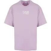 Karl kani Camisa roxo / branco