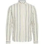 Casual Friday Camisa ' CFDYLAN striped ' taupe
