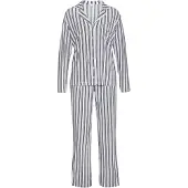 s.Oliver Pijama marinho / preto / branco