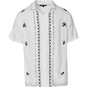 KOROSHI Camisa preto / offwhite