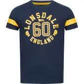 Lonsdale Camisa navy / amarelo