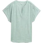 Tom Tailor Blusa De Manga Curta 1046189