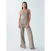 BWLDR Top 'ELENOR' greige