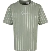 Karl kani Camisola 'Essential' verde / branco