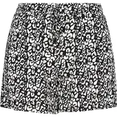 Swirly Calças 'Comfy' preto / branco