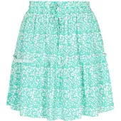 Swirly Saia 'Back To School' turquesa / branco