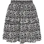 Swirly Saia 'Back To School' preto / branco