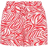 Swirly Calças 'Comfy' vermelho / branco