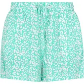 Swirly Calças 'Comfy' turquesa / branco
