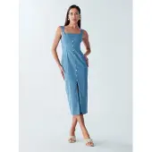 BWLDR Vestido 'Zahlia' azul claro