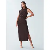 BWLDR Vestido 'ALIAS ' castanho