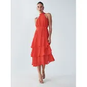 BWLDR Vestido de festa 'Tony' laranja