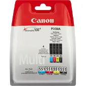 Canon Cartucho De Tinta Cli551 Cmyk/6509b009
