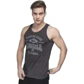 Lonsdale Camisa 'London Pilton' antracite / cinzento claro