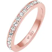 Elli Anel 'Kristall' ouro rosa