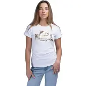 Lonsdale Camisa 'Bantry' ouro / branco