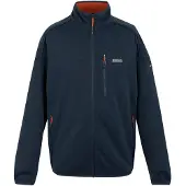 Regatta Casaco de velo 'Kames' azul escuro / branco