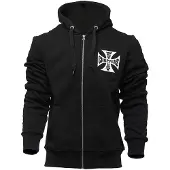 West Coast Choppers Moletom Com Fecho Og Classic