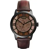 Fossil Relógios analógicos castanho escuro / antracite