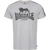 Lonsdale Camisa 'STOUR' cinzento / preto