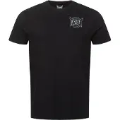 TAPOUT Camisa 'Punkass Tee' preto / branco