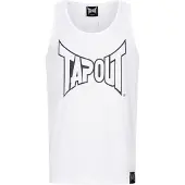 TAPOUT Camisa 'Tipton Singlet' preto / branco