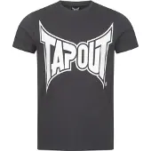 TAPOUT Camisa antracite / branco