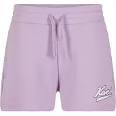 Karl kani Calças roxo / preto / branco