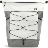 Strellson Mochila 'Homerton Sebastian' cinzento / cinzento escuro / preto / offwhite
