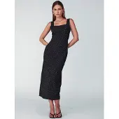 Willa Vestido 'Hallee' preto / branco