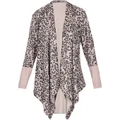 Faina Casaco de malha 'Fashion Look' cappuccino / preto