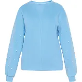 Usha Sweatshirt 'Fashion Look' azul céu
