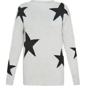 SANIKA Pullover 'Fashion Look' cinzento / preto