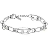Diesel Pulseira prata