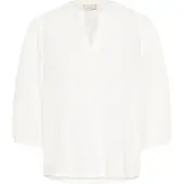 Kaffe Blusa branco natural